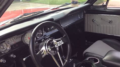 1965 Mustang restomod Interior - YouTube