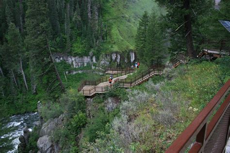 Upper And Lower Mesa Falls on the Henry's Fork of the Snake River is an excellent place to visit ...