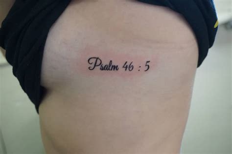 20+ Psalm 46 5 Tattoos For 2024!