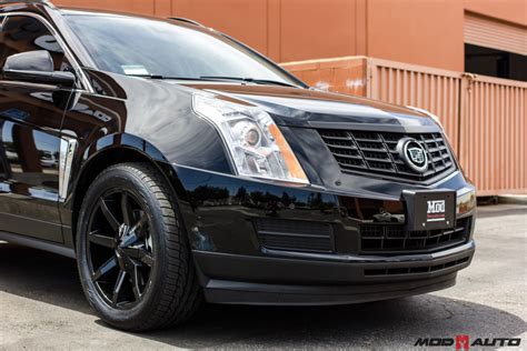 2015 Cadillac SRX on 20″ KMC Slide 651 Gloss Black Wheels | Mod Auto