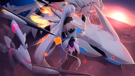 HD wallpaper: Honkai Impact, artwork, Honkai Impact 3rd, fan art, Kiana ...