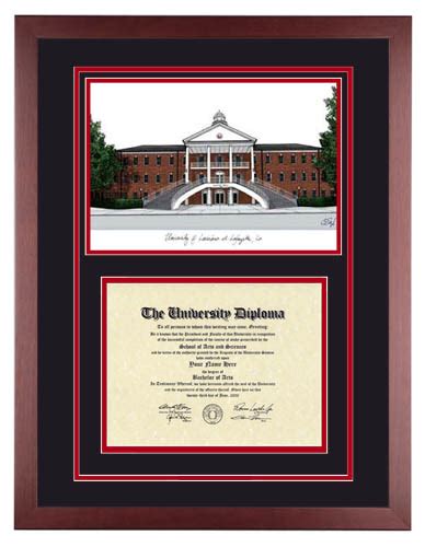 University of Louisiana at Lafayette – UL Lafayette - Diploma Artworks