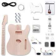 Leo Jaymz DIY TL Style Electric Guitar Kits with Mahogany Body and ...