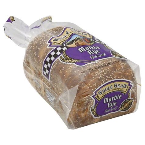 Whole Grain Bread Co. Marble Rye Bread (30 oz) Delivery or Pickup Near Me - Instacart