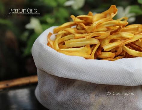 Jackfruit Chips - Recipe Book | Indian food recipes, Indian snacks, Fruit chip