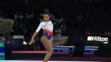 French gymnastics star de Jesus dos Santos finds positive in Tokyo delay