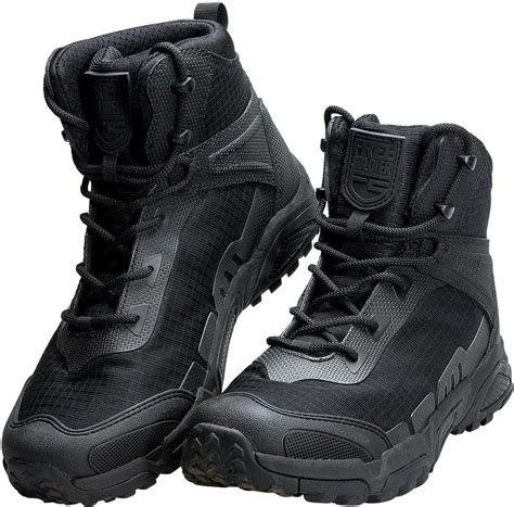 FREE SOLDIER Men's Waterproof Hiking Boots Lightweight Work Boots ...