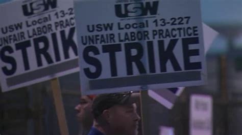 United Steelworkers strike at nine US refineries | Fox News Video