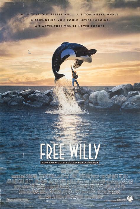 Free Willy 1993 U.S. One Sheet Poster - Posteritati Movie Poster Gallery