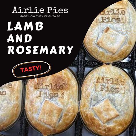 Tasty Lamb & Rosemary Pie | 3 Sizes Available | Airlie Pies