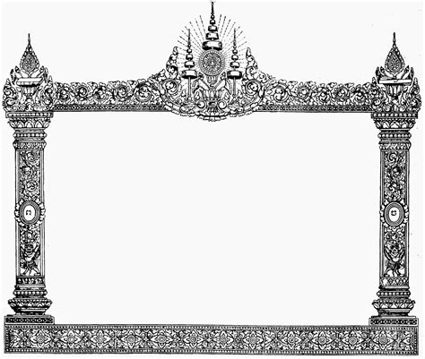 Khmer Frame Borders