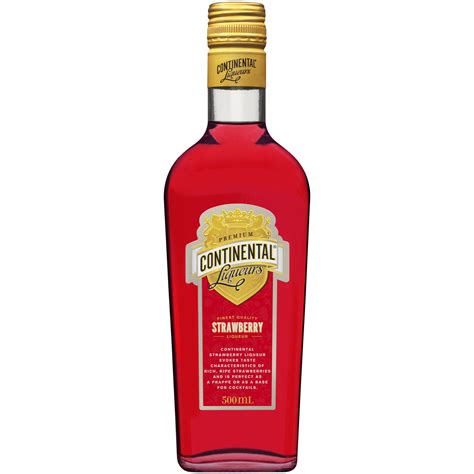 CONTINENTAL LIQUEUR STRAWBERRY - Value Cellars