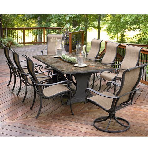 Agio International Panorama 9 Pc. Patio Dining Set | Shop Your Way: Online Shopping & Earn ...