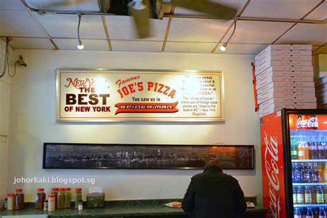 Joe's Pizza in NYC New York |Tony Johor Kaki Travels for Food ...