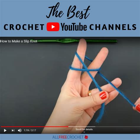 15 Best Crochet YouTube Channels | AllFreeCrochet.com