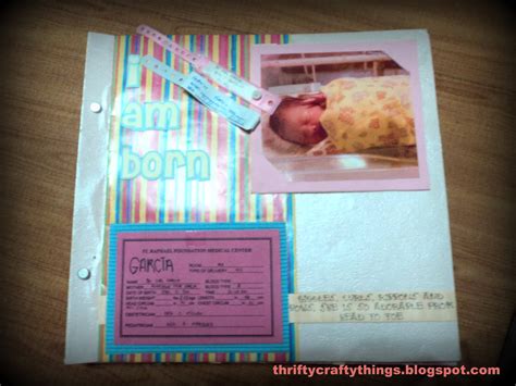 Thrifty Crafty Things: {DIY} Chipboard Scrapbook Pages