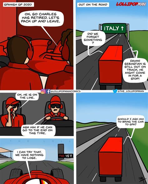 MAX SPORTS: F1: FERRARI MEME | LOLLIPOPMAN Chemistry Drawing, Grand Prix Racing, F1 Racing, F1 ...