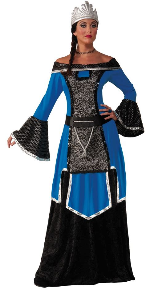 Adult Medieval Royal Queen Woman Costume in 2019 | Queen costume ...