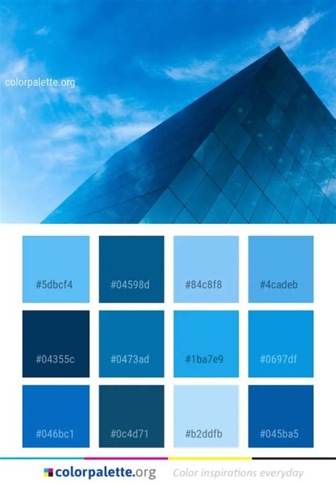 Sky Blue Daytime Color Palette | colorpalette.org