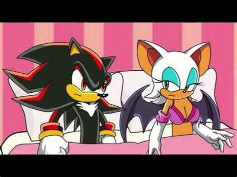 Sonic X Shadow And Rouge Kiss