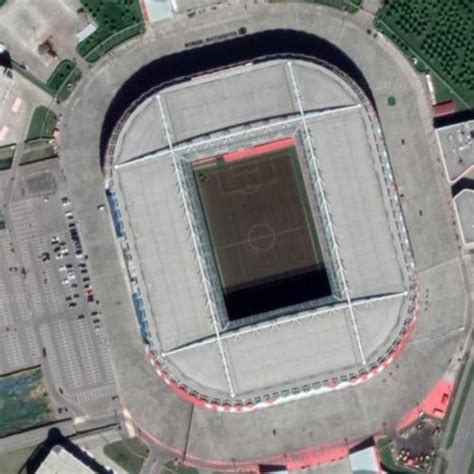 Spartak Stadium in Moscow, Russian Federation (Google Maps)