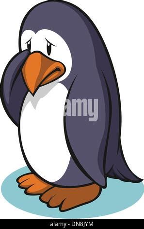 animal, bird, sad, penguin, cartoon, weep, cry, crying, weeper, weeping Stock Vector Image & Art ...