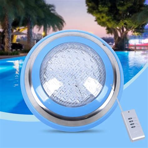 YIYIBYUS 12-Volt 35-Watt LED Swimming Pool Lamp Underwater Pool Light HG-WMTCXX-4680 - The Home ...