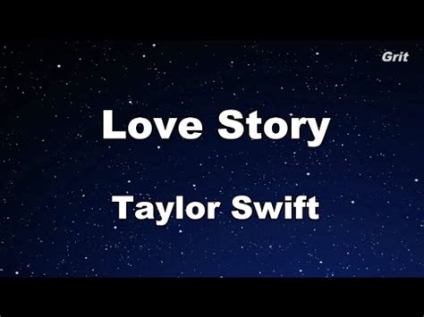 Love Story - Taylor Swift Karaoke【With Guide Melody】 - Celebhotzz