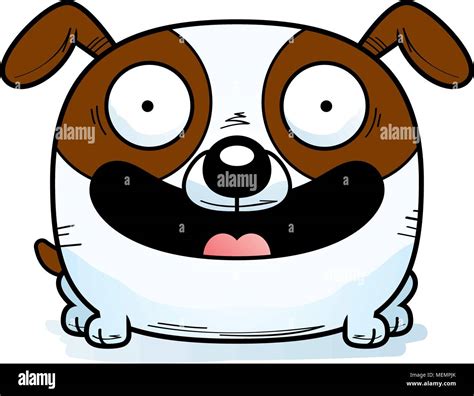 A cartoon illustration of a dog smiling Stock Vector Image & Art - Alamy