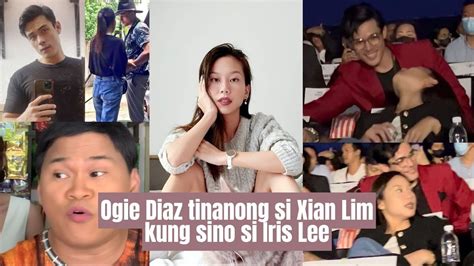 Ogie Diaz tinanong si Xian Lim kung sino si Iris Lee - YouTube