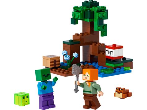 The Swamp Adventure 21240 | Minecraft® | Buy online at the Official LEGO® Shop LU