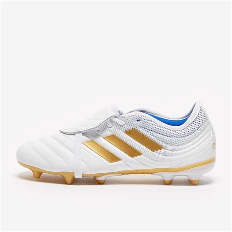 adidas Copa Gloro 19.2 FG - White/Gold - Firm Ground - Mens Soccer Cleats