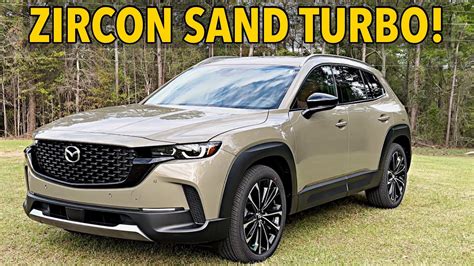 First Look | 2023 Mazda CX-50 Turbo Premium Plus in Zircon Sand - YouTube