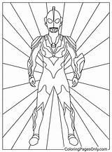 Ultraman Coloring Pages  Free Printable PDF & Online Coloring sketch template