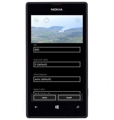 Nokia Lumia 520 - Camera & video settings - AT&T