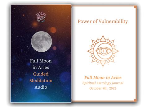 Full Moon in Aries: Power of Vulnerability - October 2022 - Moon Omens