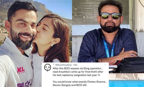 Fans Dig Out Anushka Sharma’s Old Instagram Post About Virat Kohli After Chetan Sharma’s Sting ...