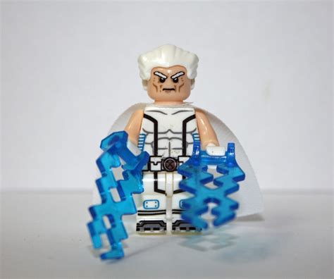 Magneto X-Men Movie Minifigure Custom Lego Compatible Marvel Comic toy ...