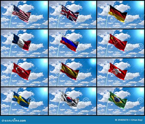 World Flags Collage Royalty-Free Stock Image | CartoonDealer.com #39405070