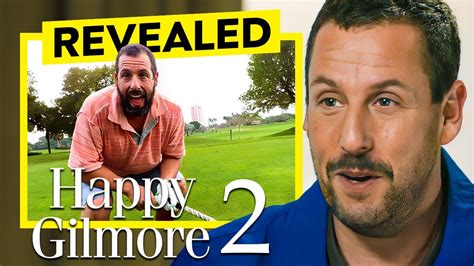 Adam Sandler REVEALS His Ideas For Happy Gilmore 2.. - YouTube