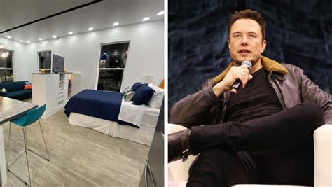 Inside Billionaire Elon Musk's $50,000 'Box' Home