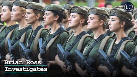 Ukraine Women Risking Their Lives to Stop Russian Invasion (Brian Ross ...