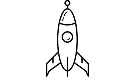 Simple Rocket Ship Drawing | Free download on ClipArtMag