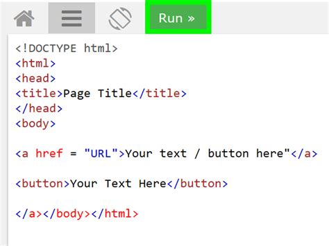 How to Insert Buttons in an HTML Website: 6 Steps (with Pictures)