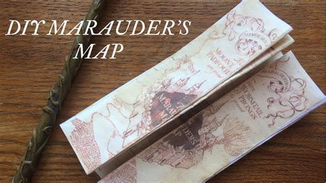 DIY Marauder's Map in under 10 minutes! - YouTube