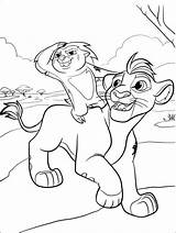 The Lion Guard Coloring Pages Disney Book Sketch Page sketch template