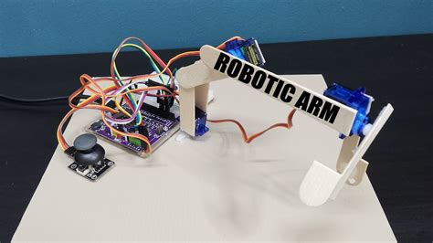 DIY Arduino Robotic Arm Project With Circuit Diagram Code, 55% OFF