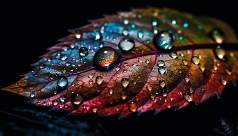 Freshness and Beauty in Nature: Wet Drops Generated by AI | IMGPANDA ...