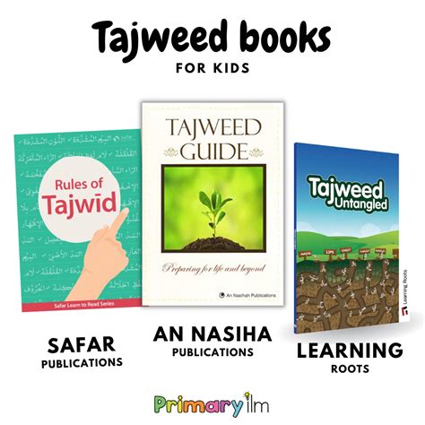 Tajweed books - Primary Ilm