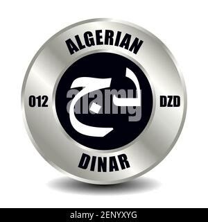 Algerian Dinar currency of Algeria symbol icon Stock Vector Image & Art - Alamy